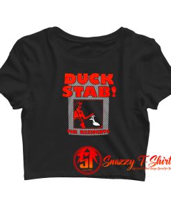 The Residents Duck Stab Crop Top Shirt