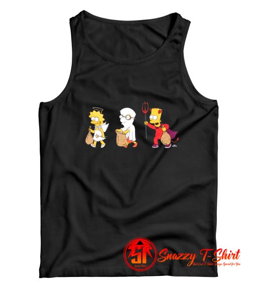 The Simpsons Halloween Tank Top