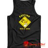 The Simpsons Homer Simpson CAUTION MAN AT WORK Tank Top