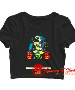 The Simpsons Joining Halloween Crop Top Shirt