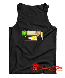 The Simpsons President Trump Funeral Tank Top