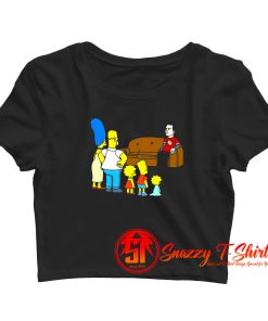 The Simpsons Sheldon Cooper Crop Top Shirt