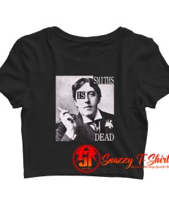 The Smiths Is Dead Oscar Wilde Crop Top Shirt