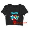 The Smurfs TV Series Animated Poster Crop Top Shirt