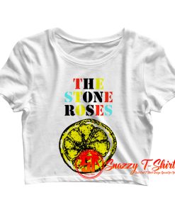 The Stone Roses Band Crop Top Shirt