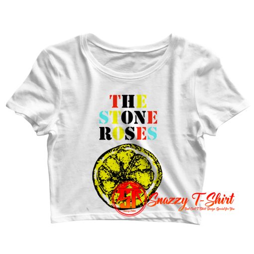 The Stone Roses Band Crop Top Shirt