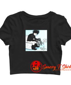 The Struggle Of My Life Edward Scissorhands Art Funny Movie Black S 6XL Crop Top Shirt