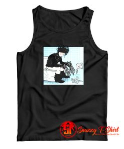 The Struggle Of My Life Edward Scissorhands Art Funny Movie Black S 6XL Tank Top