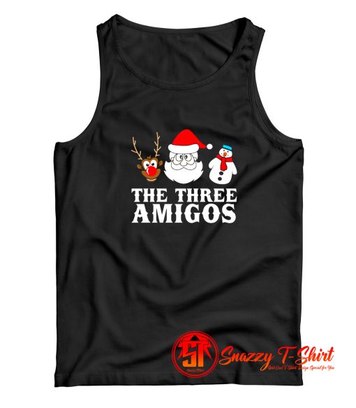 The Three Amigos Funny Christmas Brotherhood Tank Top