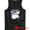 The Time Is Now Flying Pig Tank Top