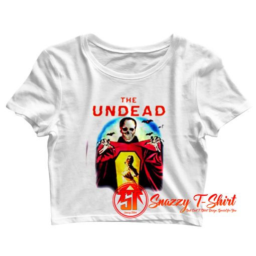 The Undead Film Swea Crop Top Shirt