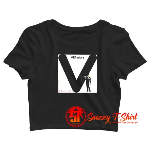 The Vibrators Pure Mania Crop Top Shirt