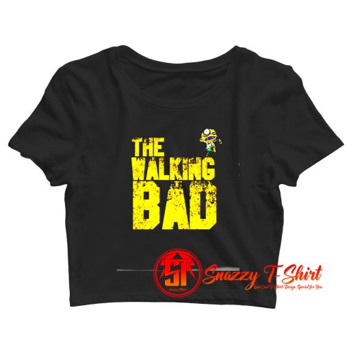 The Walking Bad Zombie Halloween 2020 Crop Top Shirt