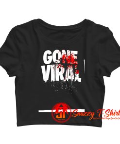 The Walking Dead Gone Viral Crop Top Shirt