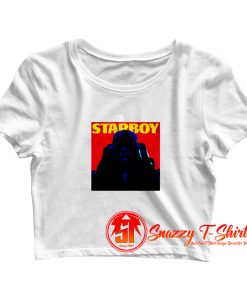 The Weeknd Starboy Album Cover Crop Top Shirt