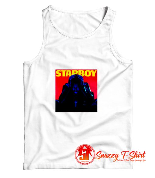 The Weeknd Starboy Album Cover Tank Top