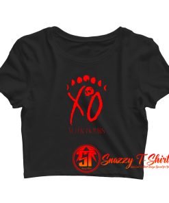 The Weeknd XO After Hours Label Crop Top Shirt