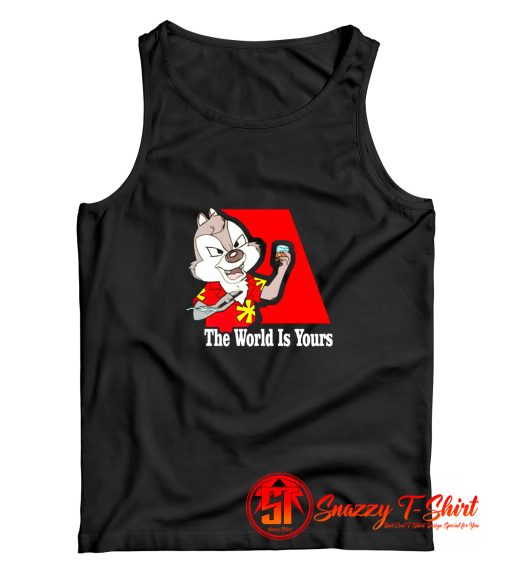 The World Is Yours Chip N Dale Tank Top