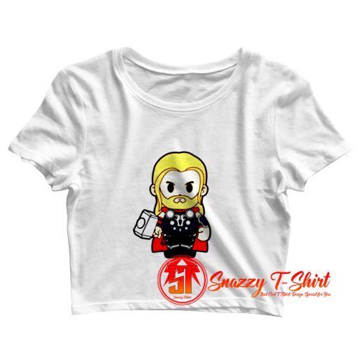 Thor Chibi Crop Top Shirt