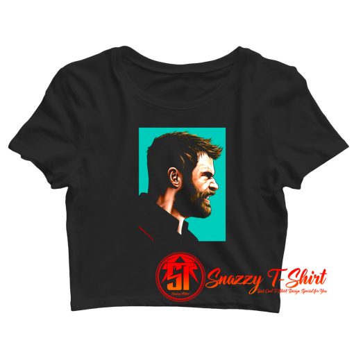 Thor Portrait Crop Top Shirt