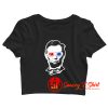 Threadrock Abraham Lincoln 3D Glasses Crop Top Shirt