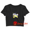 Three Lions The Lions King Disney Swea Crop Top Shirt