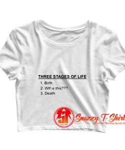 Three Stages of Life Crop Top Shirt