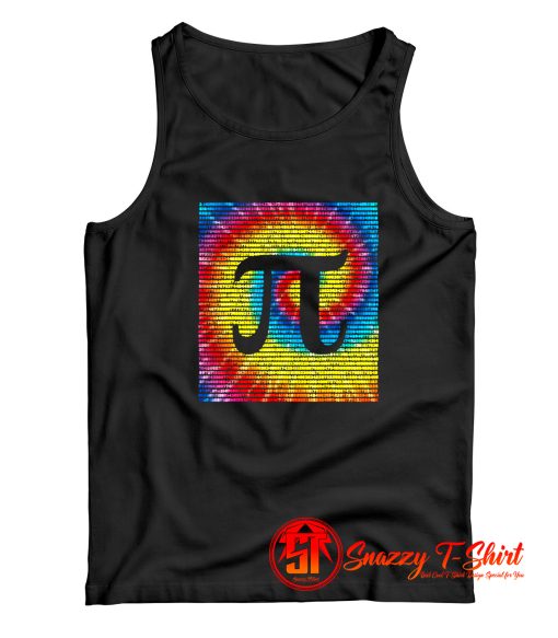 Tie Dye Pi Day Tank Top