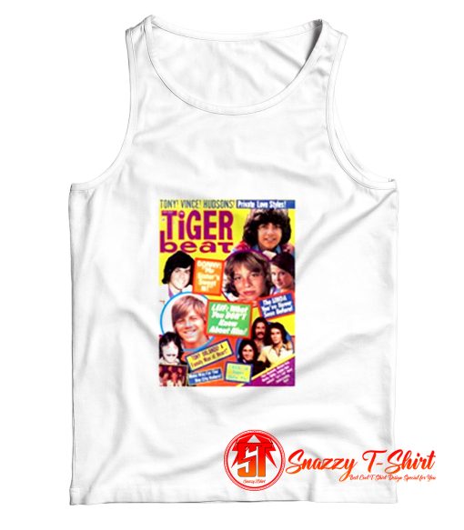 Tiger Beat 1975 Magazine Leif Garrett Tv Tank Top