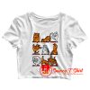 Tigers Doing Yoga Crop Top Shirt