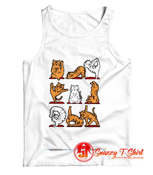 Tigers Doing Yoga Tank Top