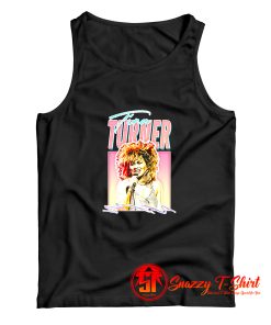 Tina Turner Graphic Art Christmas Tank Top