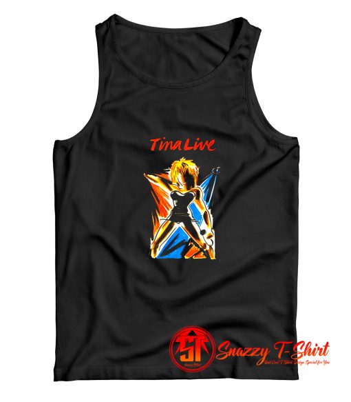 Tina Turner Live Single Concert Tank Top