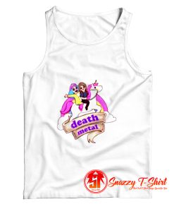 Toki And Dr. Rockzo Riding Unicorn Death Metal Tank Top