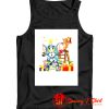 Tom Jerry Cartoon Vintage Christmas Tank Top