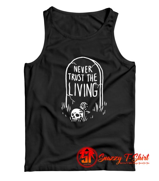 Tombstone Skull Graphic Tank Top