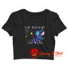 Toothless And Stitch Stay Different Stay Weird Crop Top Shirt