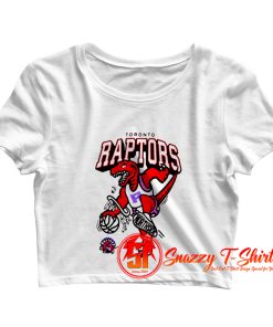 Toronto Mitchell Ness Raptors Crop Top Shirt