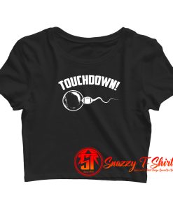 Touchdown Crop Top Shirt