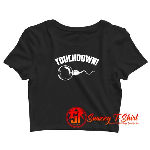 Touchdown Crop Top Shirt