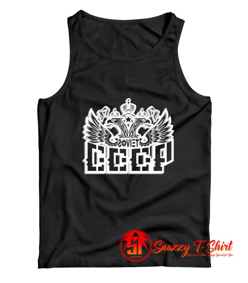 Tovaritch Noir CCCP Logo Tank Top