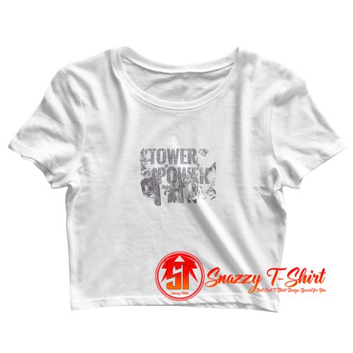 Tower Of Power Funk Soul Band Crop Top Shirt