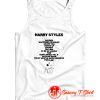 Track List Tank Top