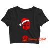 Transformers Autobot Santa Christmas Crop Top Shirt