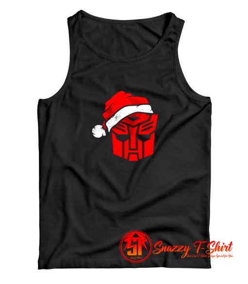 Transformers Autobot Santa Christmas Tank Top