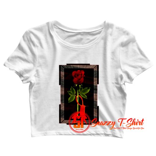 Travis Scott 1 Redrum Rose Crop Top Shirt