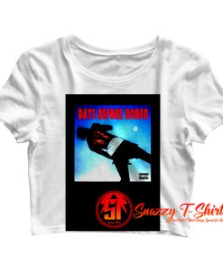 Travis Scott Days Before Rodeo Mixtape Crop Top Shirt