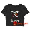 Travis Scott Vintage 90s Hip Hop Rap Crop Top Shirt