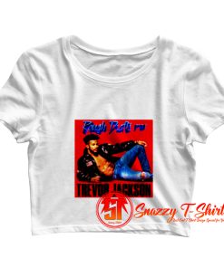 Trevor Jackson Rough Drafts Crop Top Shirt