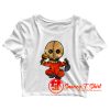 Trick ‘R Treat Sam Spirit Halloween Horror Movi Crop Top Shirt